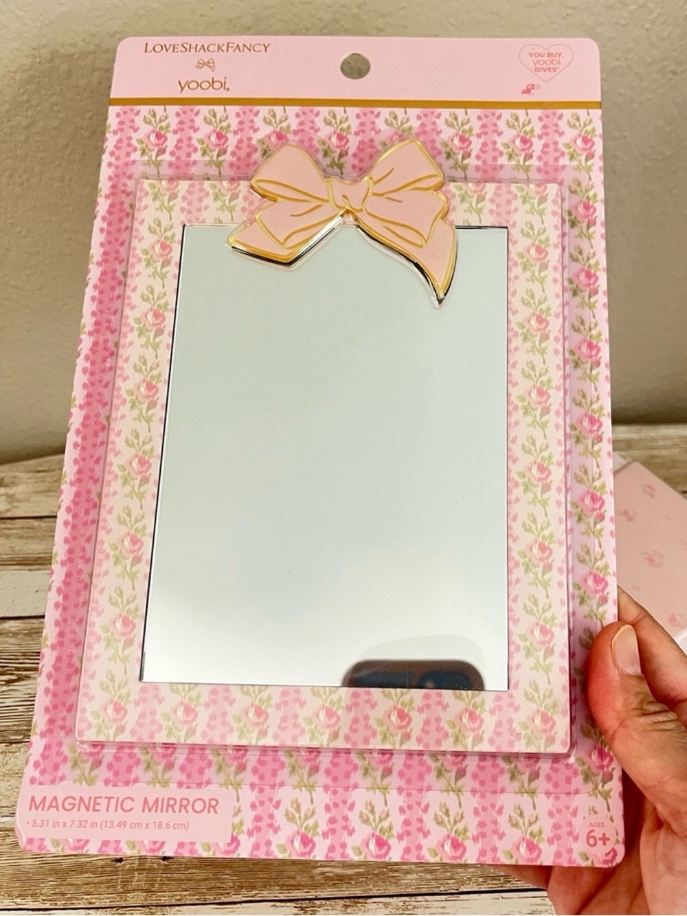 🎀 NWT LoveShackFancy x Target Locker Mirror 🎀